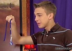 Headstrong twink smitten
